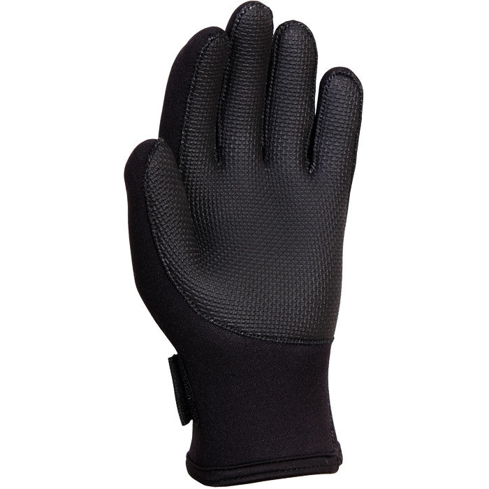 Black - Cold Weather Neoprene Gloves, Enhanced Grip, Fleece Lined, Waterproof