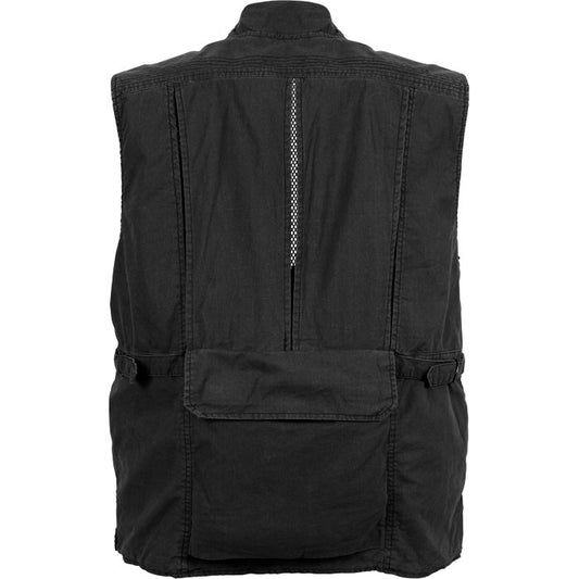 Black - Deluxe Safari Outback Photo Journalists Vest