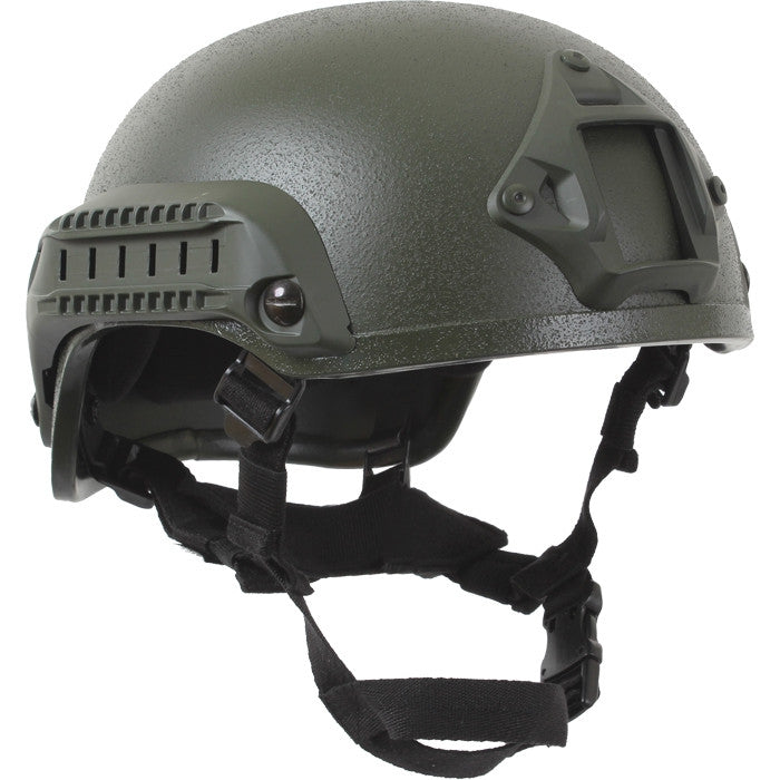 Olive Drab - Military Style Base Jump Airsoft Helmet
