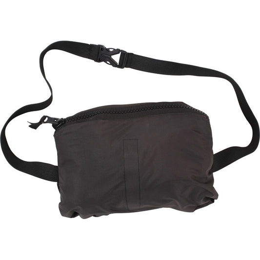Black - Military Waterproof Stow 'N Go Rain Jacket