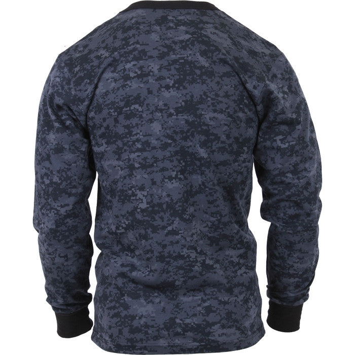 Midnight Digital Camo - Tactical Short Sleeve T-Shirt, Poly/Cotton