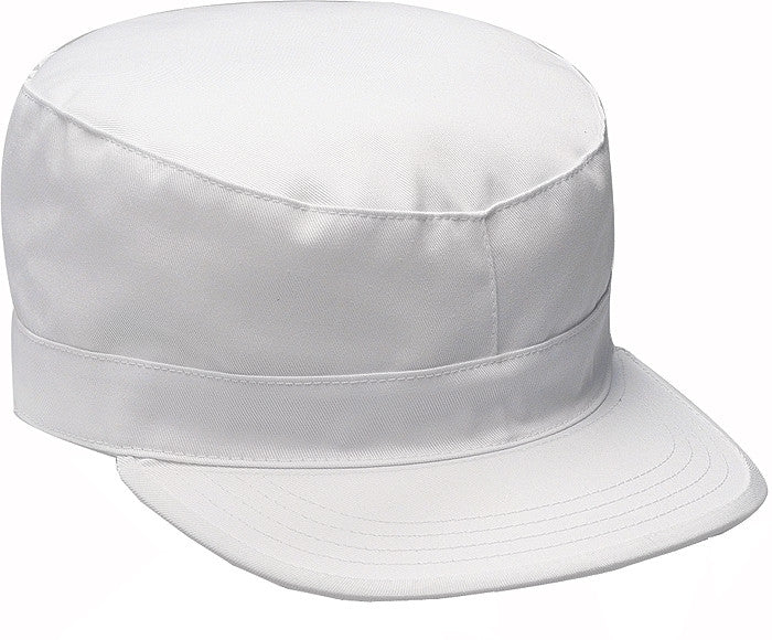 White - Army Fatigue Cap