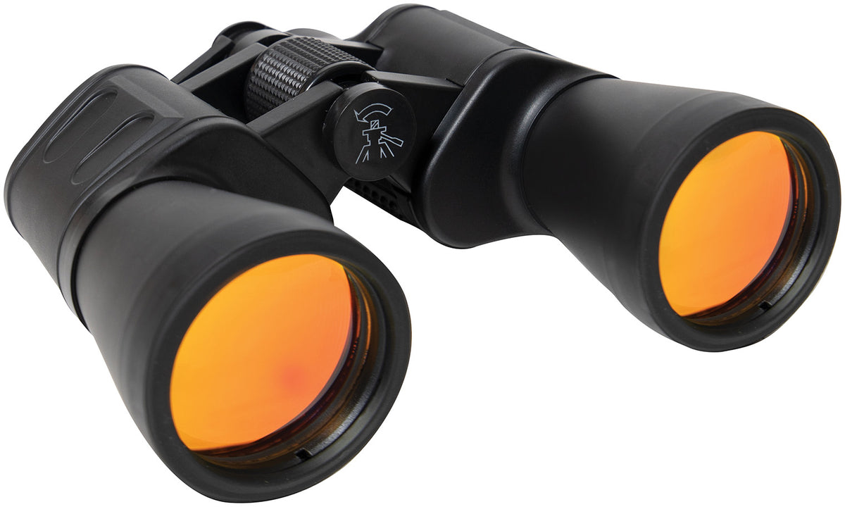 Black - Military GI Style Wide Angle Binoculars 10 x 50mm