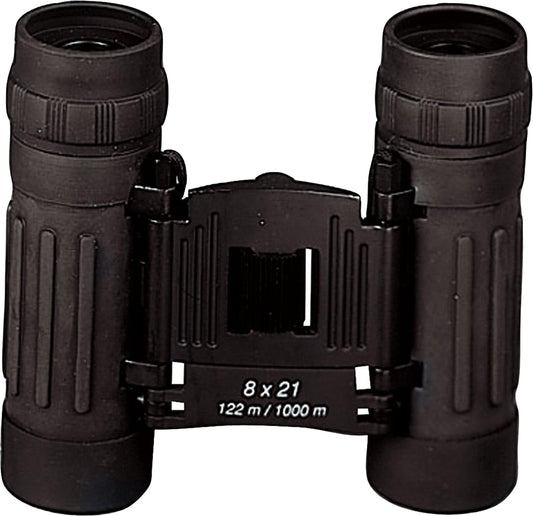 Black - Military GI Style Compact Binoculars 8 x 21mm