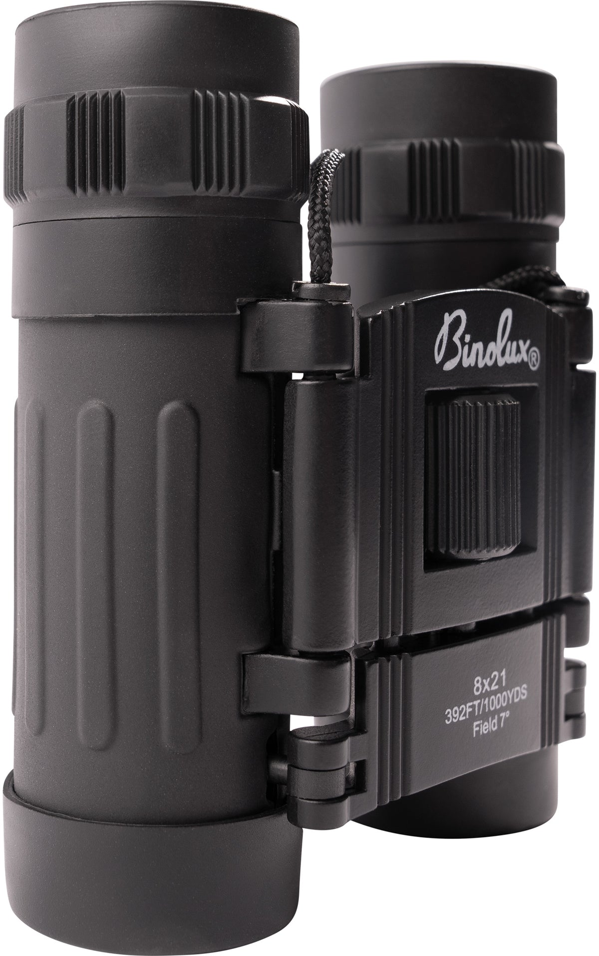 Black - Military GI Style Compact Binoculars 8 x 21mm