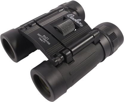 Black - Military GI Style Compact Binoculars 8 x 21mm
