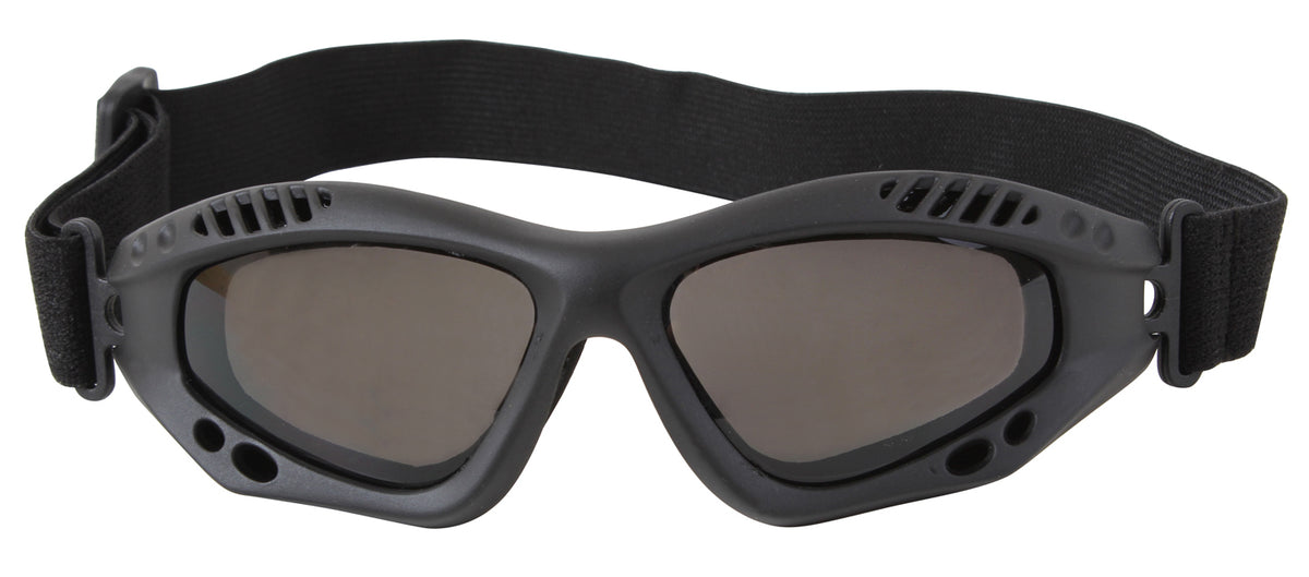 Black Tactical Goggles Anti Scratch Anti Fog Military Eye Protection UV400 Ballistic Style Goggles
