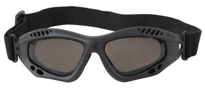 Black Tactical Goggles Anti Scratch Anti Fog Military Eye Protection UV400 Ballistic Style Goggles