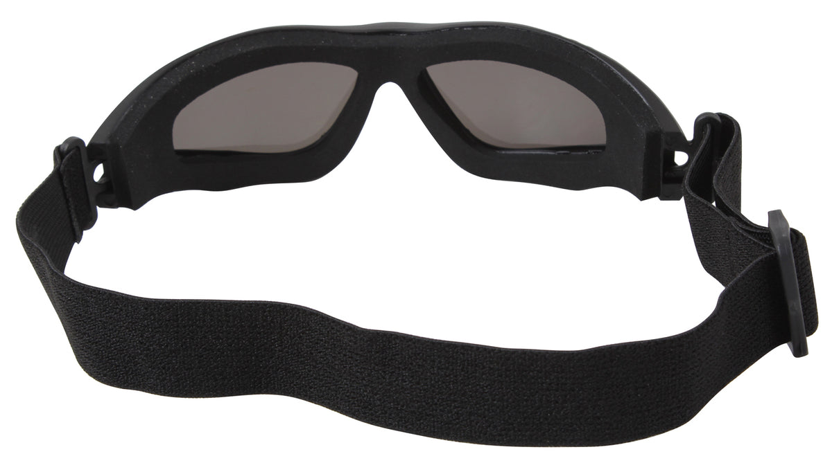 Black Tactical Goggles Anti Scratch Anti Fog Military Eye Protection UV400 Ballistic Style Goggles