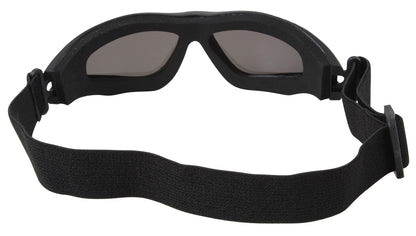 Black Tactical Goggles Anti Scratch Anti Fog Military Eye Protection UV400 Ballistic Style Goggles