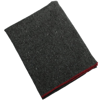 Grey - Warm Rescue Blanket 60 in. x 80 in. - Wool