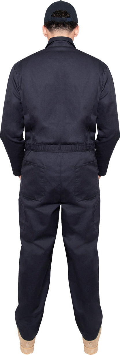 Midnight Blue - Workwear Coveralls Contractor Mechanics Work Full Body Suit