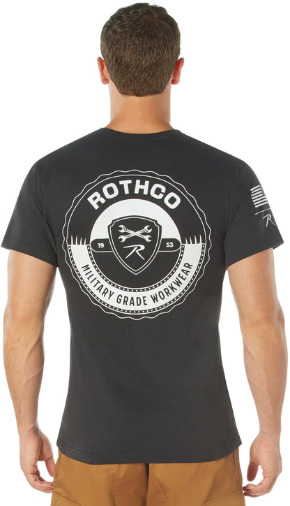 Black - Military Grade Workwear Bottle Cap T-Shirt