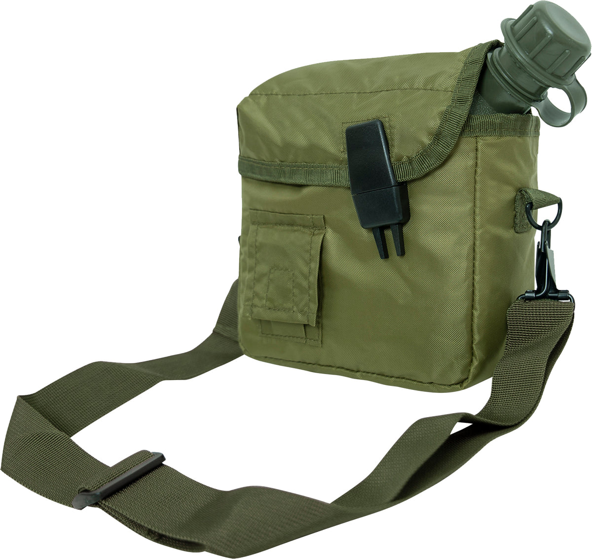Olive Drab - Military GI Style 2 Quart Bladder Canteen Cover