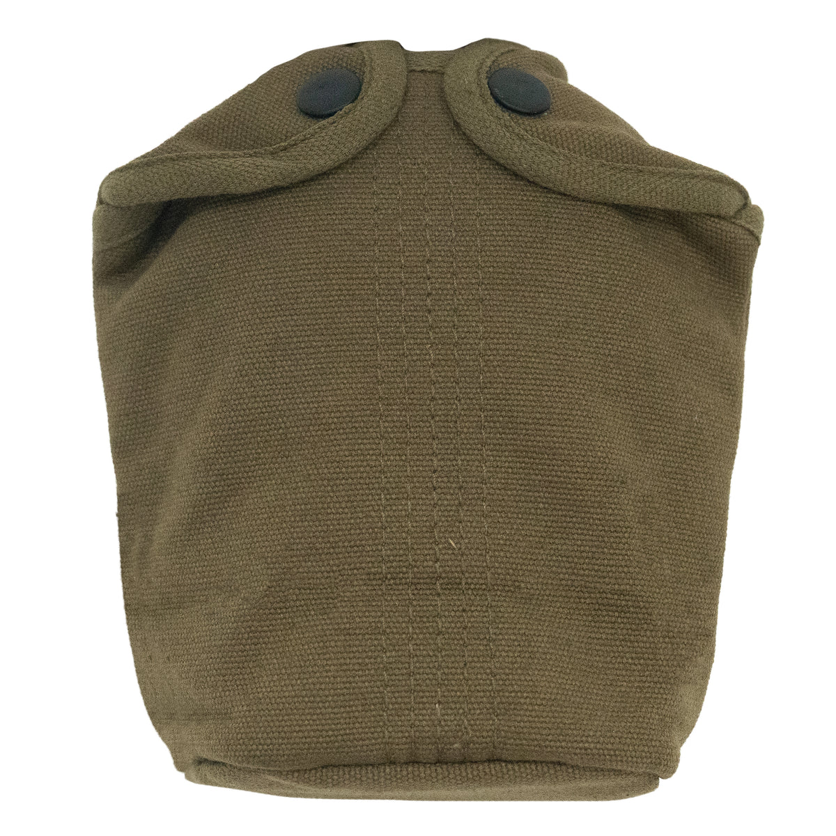 Olive Drab Military Heavyweight Canvas Canteen Cover - 1 Quart Field Pouch