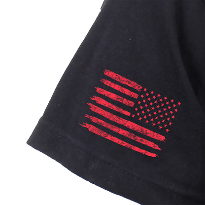 Black - R.E.D. (Remember Everyone Deployed) T-Shirt, Athletic Fit, Poly/Cotton