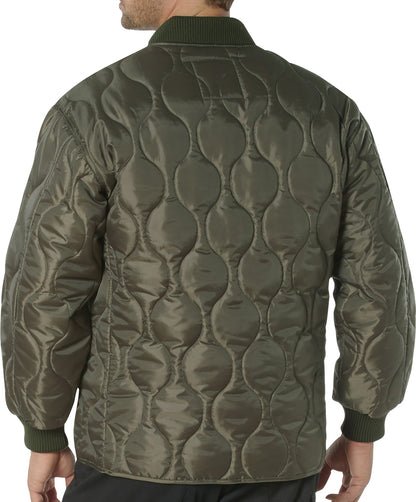 Olive Drab - Concealed Carry Quilted Woobie Jacket