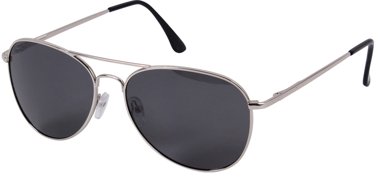 Chrome Smoke - 58mm Polarized Sunglasses