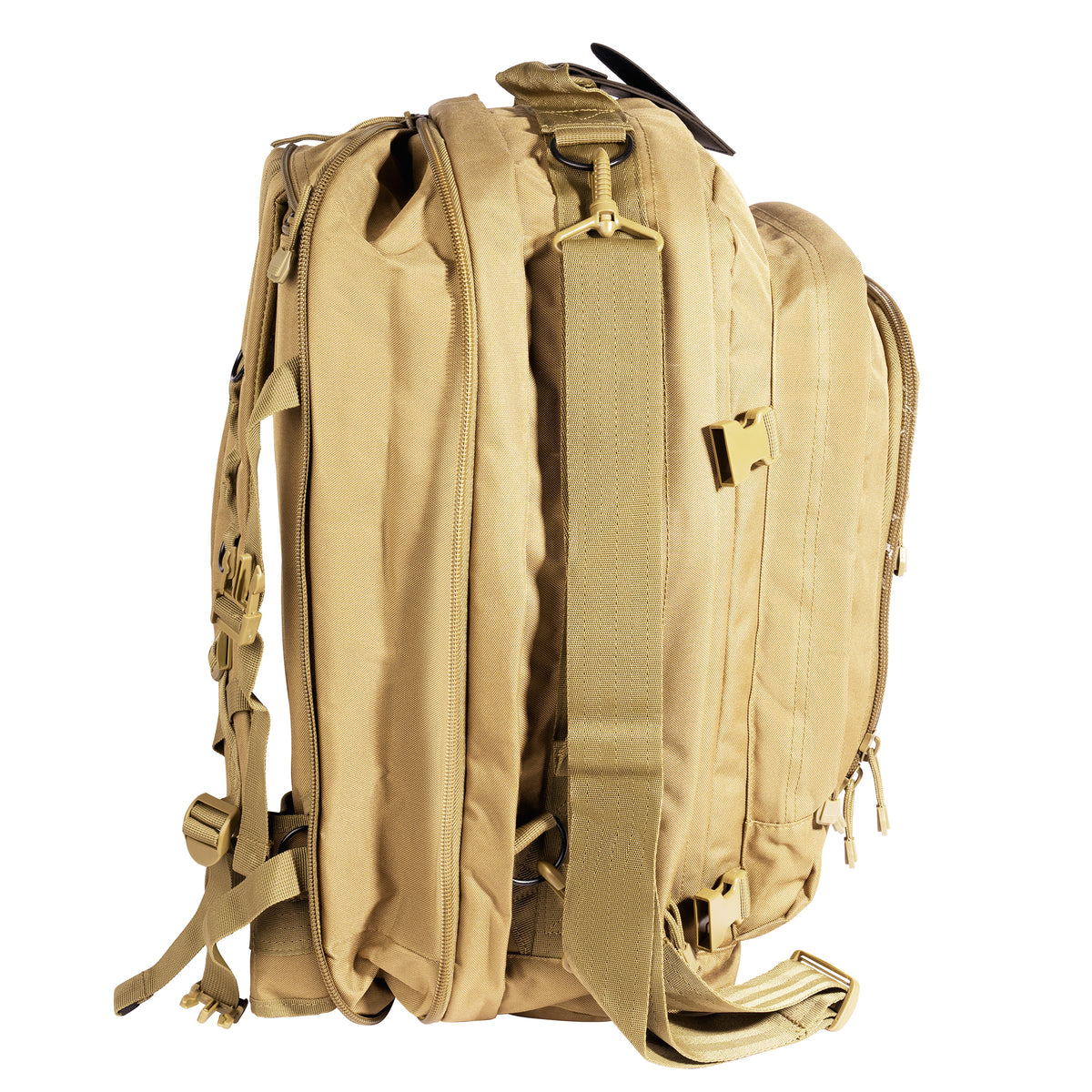 Coyote Brown Tactical MOLLE Backpack Military Assault Pack Bug Out Bag EDC Survival Gear Backpack