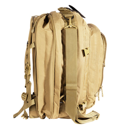 Coyote Brown Tactical MOLLE Backpack Military Assault Pack Bug Out Bag EDC Survival Gear Backpack