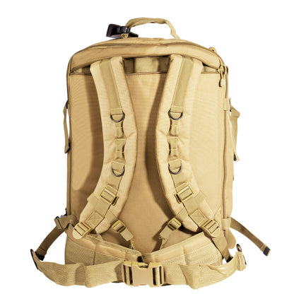 Coyote Brown Tactical MOLLE Backpack Military Assault Pack Bug Out Bag EDC Survival Gear Backpack