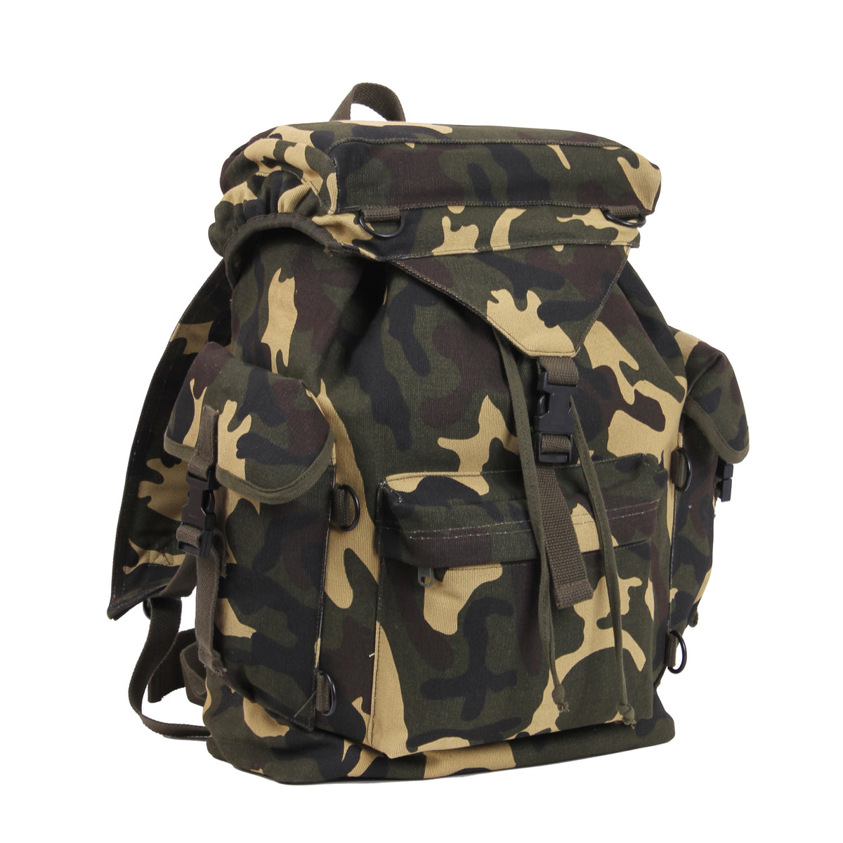 Woodland Camouflage - Outdoorsman Rucksack Backpack