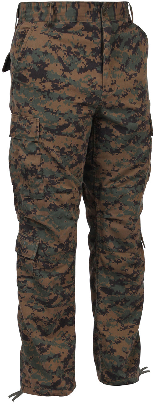 Digital Woodland Camouflage - Military Vintage Paratrooper Fatigues