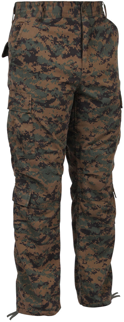 Digital Woodland Camouflage - Military Vintage Paratrooper Fatigues