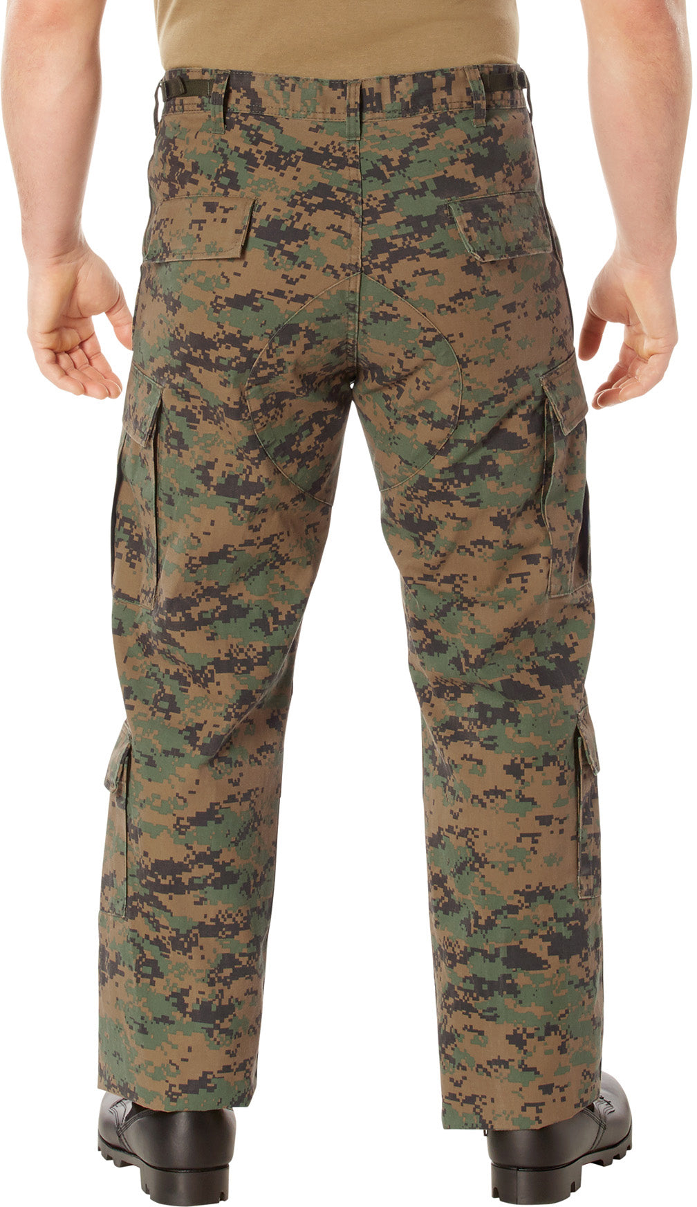 Digital Woodland Camouflage - Military Vintage Paratrooper Fatigues
