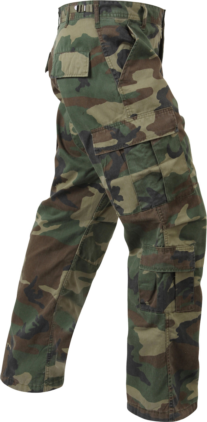Woodland Camouflage - Military Vintage Paratrooper Fatigues