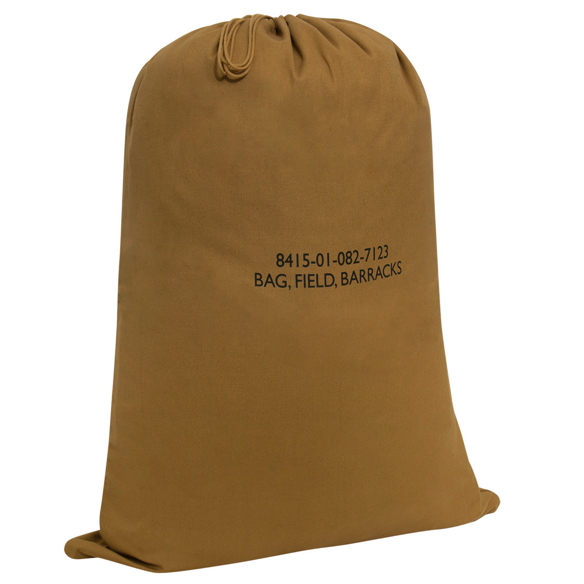 Coyote Brown - G.I. Type Canvas Barracks Bag 18" x 27"