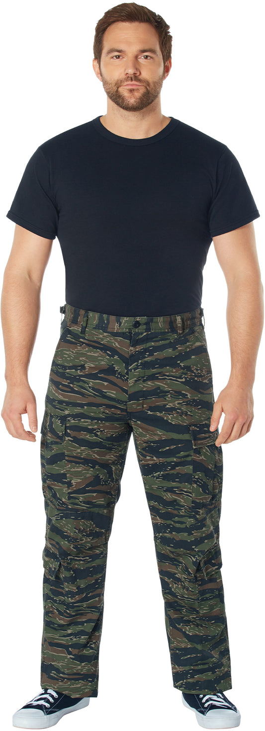 Tiger Stripe Camouflage - Military Vintage Paratrooper Fatigues