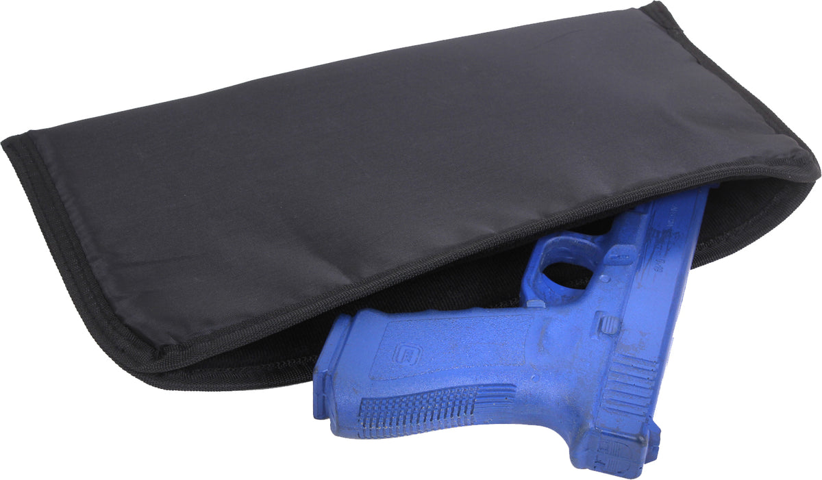 Black Tactical Pistol Range Bag Shooting Gear Bag with Removable Dividers MOLLE Range Case