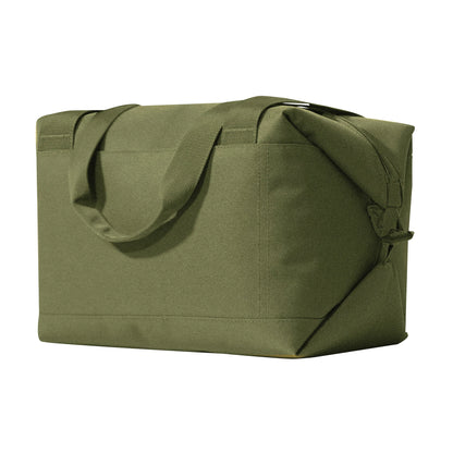 Convertible Insulated Cooler Tote Bag Foldable Grocery Beach Picnic Camping Cooler Holds 18 Cans