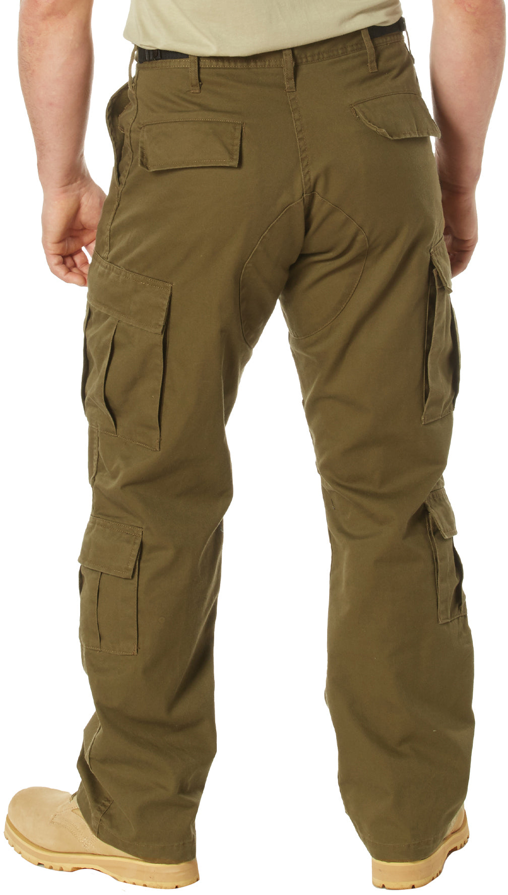 Russet Brown - Military Vintage Paratrooper Fatigues