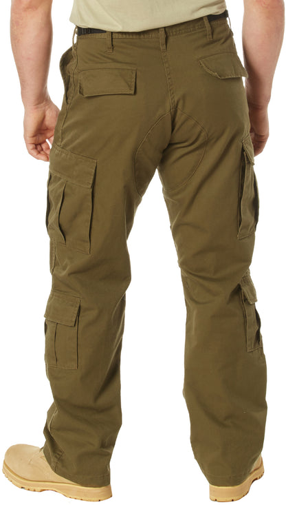 Russet Brown - Military Vintage Paratrooper Fatigues