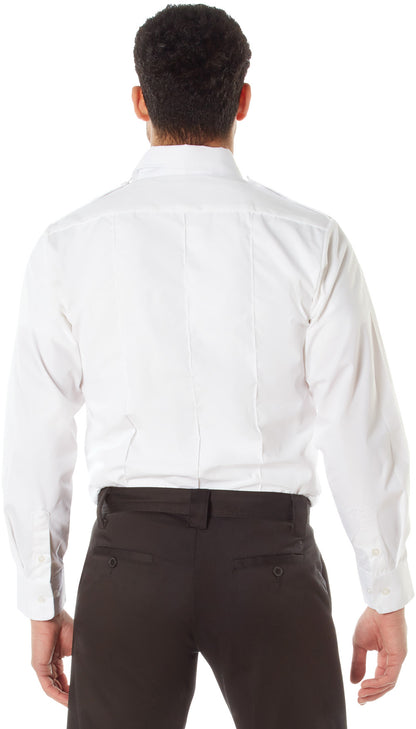 White - Official Law Enforcement Uniform Shirt Long Sleeve