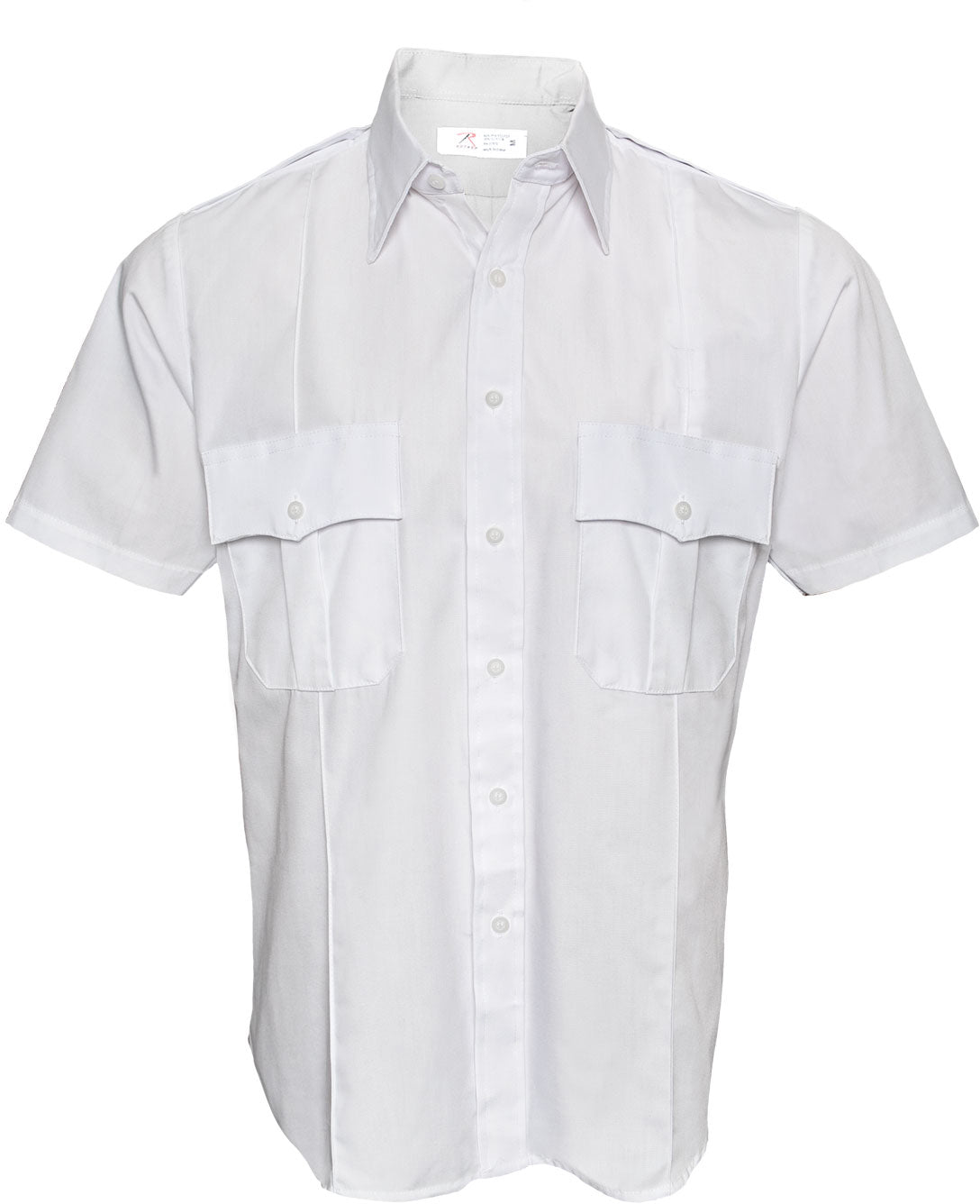 White - Official Law Enforcement Uniform Shirt Short Sleeve