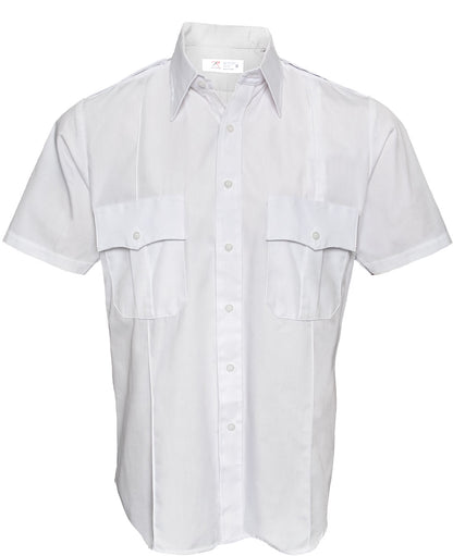 White - Official Law Enforcement Uniform Shirt Short Sleeve