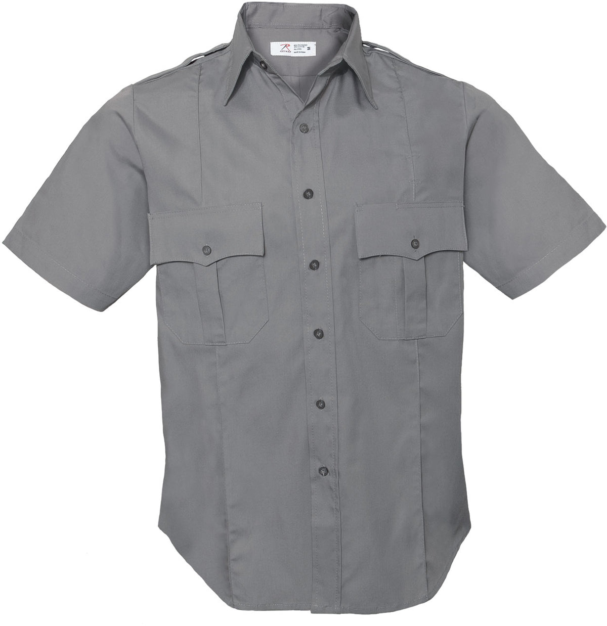 Grey - Official Law Enforcement Uniform Shirt Short Sleeve