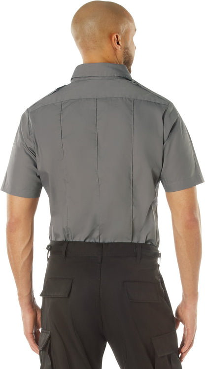 Grey - Official Law Enforcement Uniform Shirt Short Sleeve