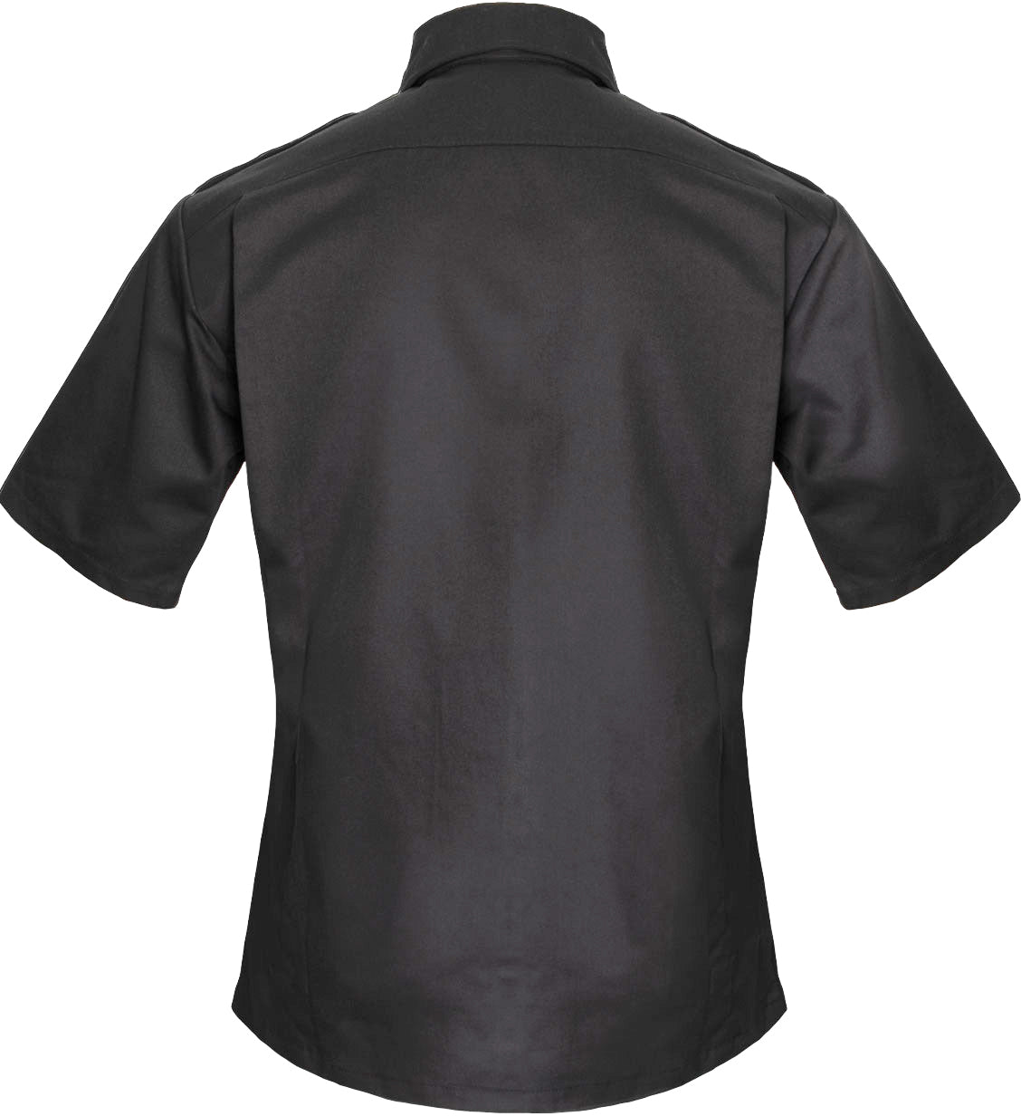 Black - Short Sleeve Tactical Shirt - Polyester Cotton Twill