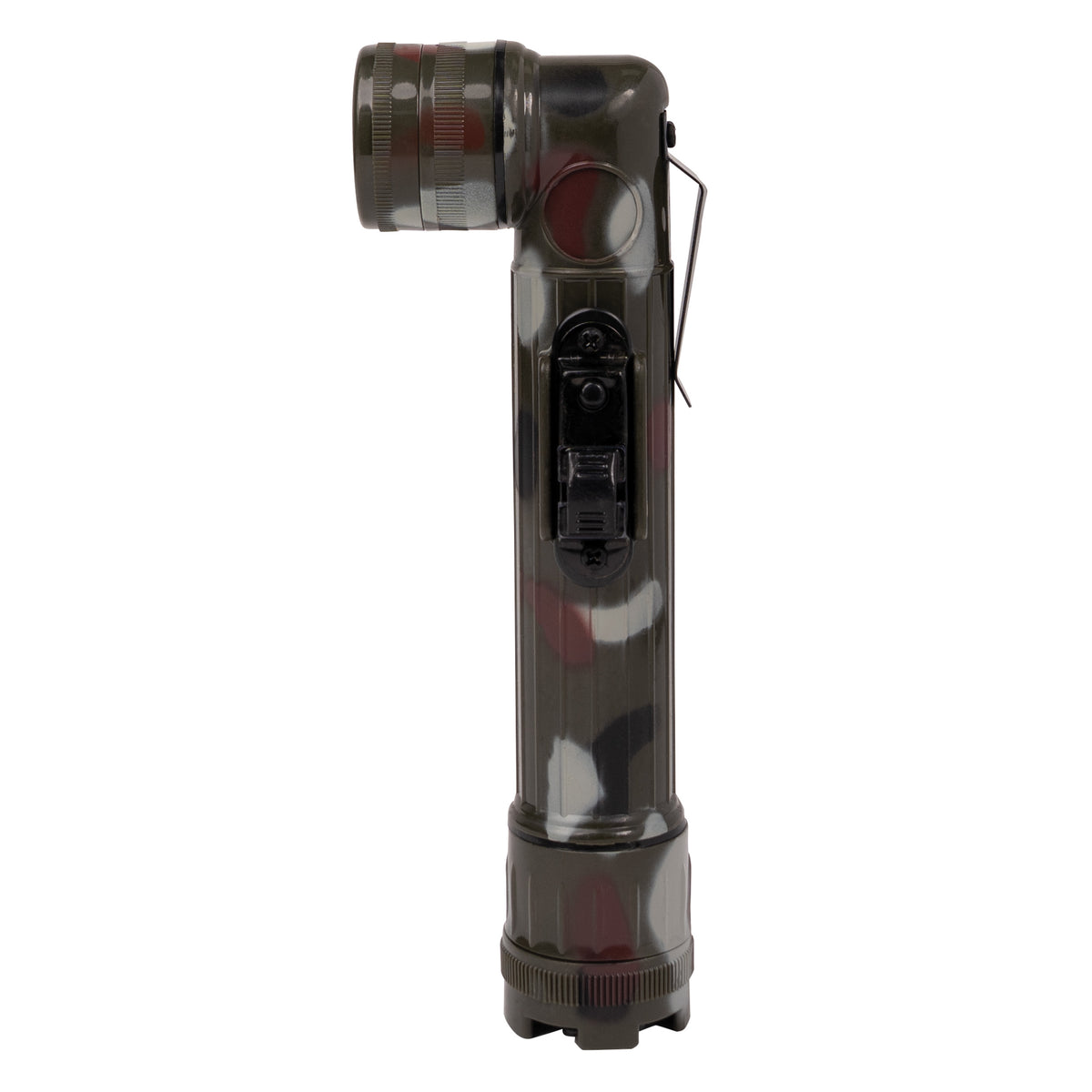 Woodland Camouflage - Army Style Mini Anglehead Flashlight Set