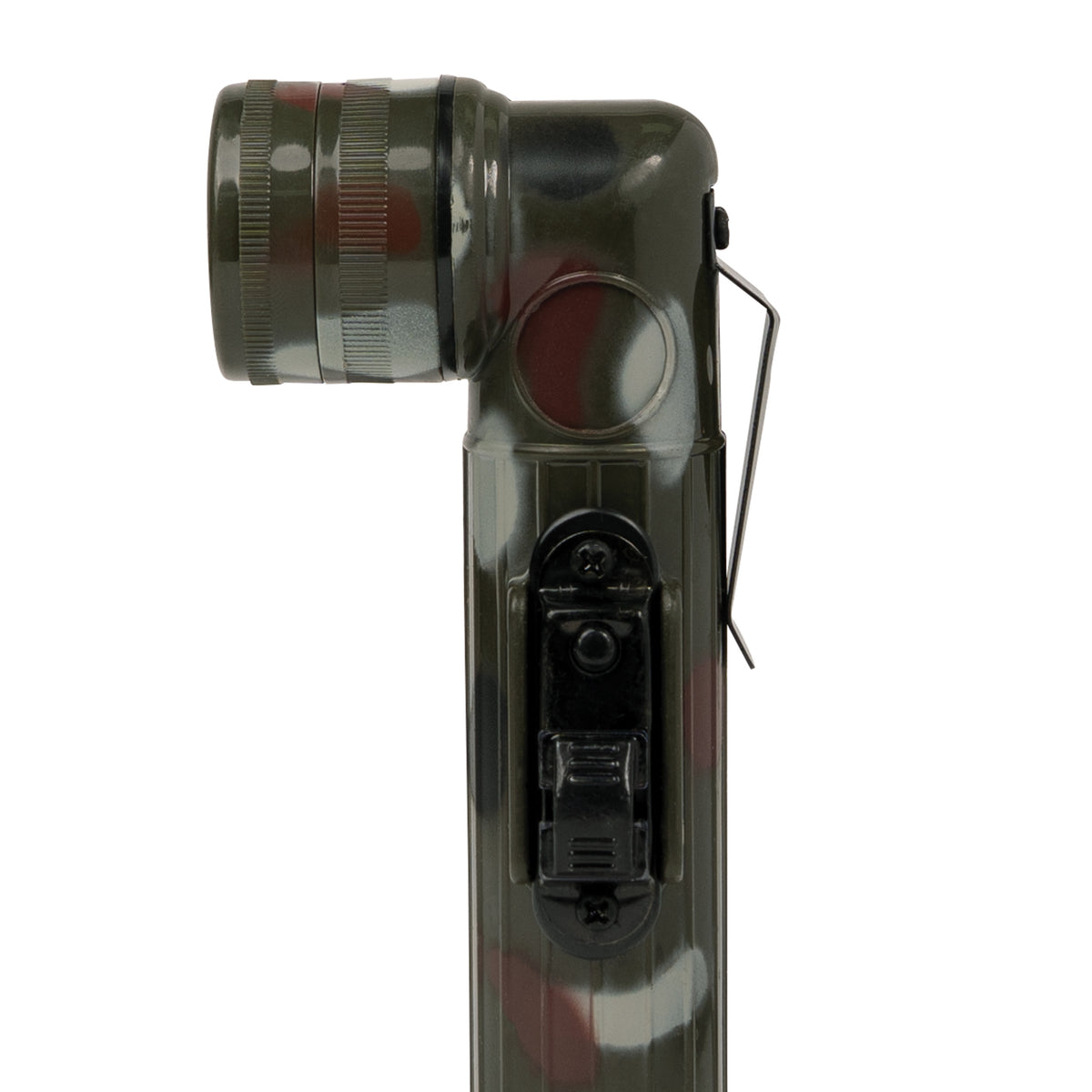 Woodland Camouflage - Army Style Mini Anglehead Flashlight Set