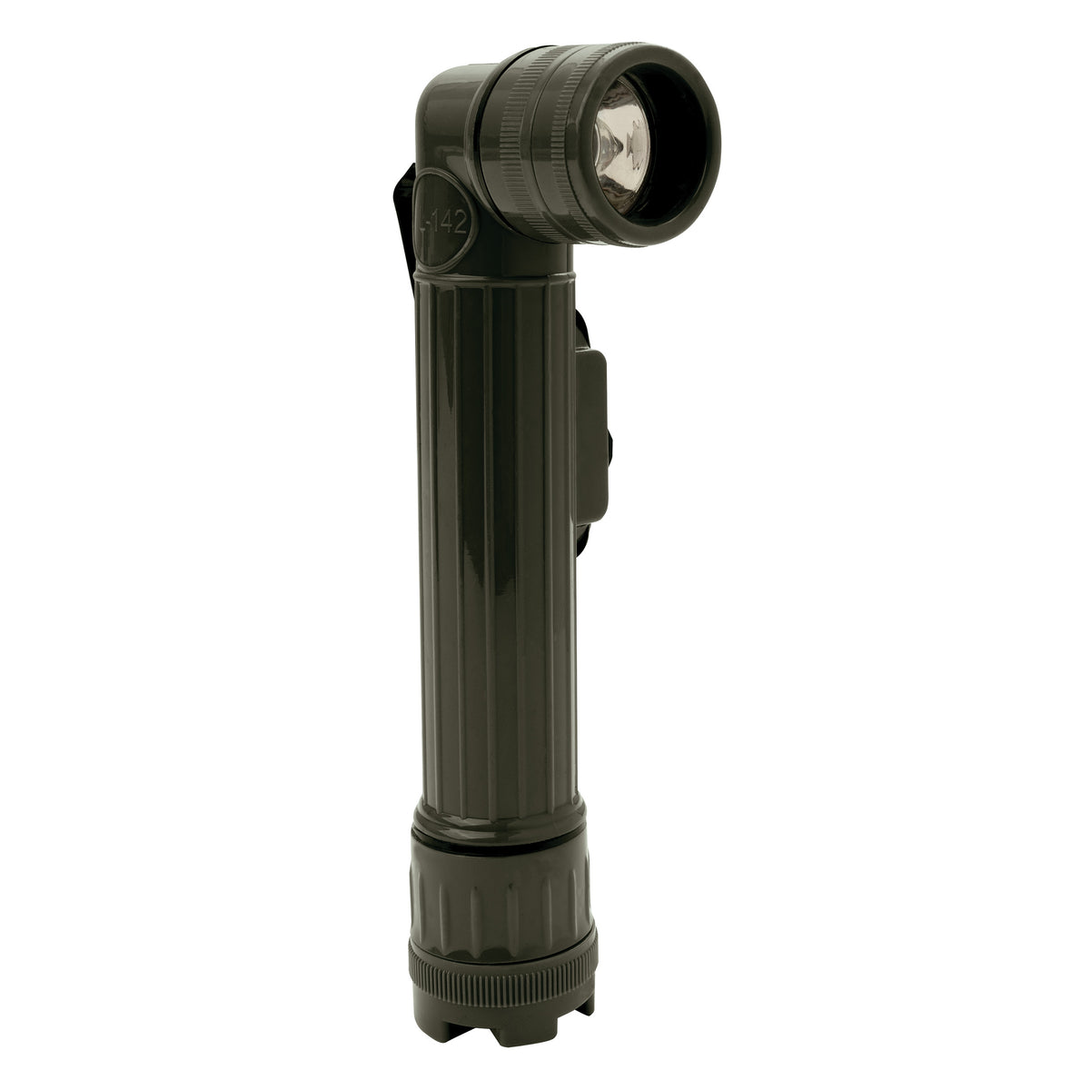 Olive Drab - Military GI Style Mini Anglehead Flashlight