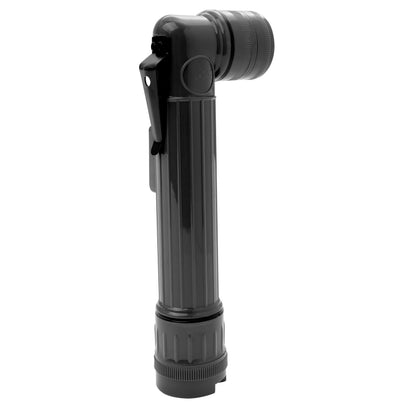 Black - Military GI Style Mini Anglehead Flashlight Set