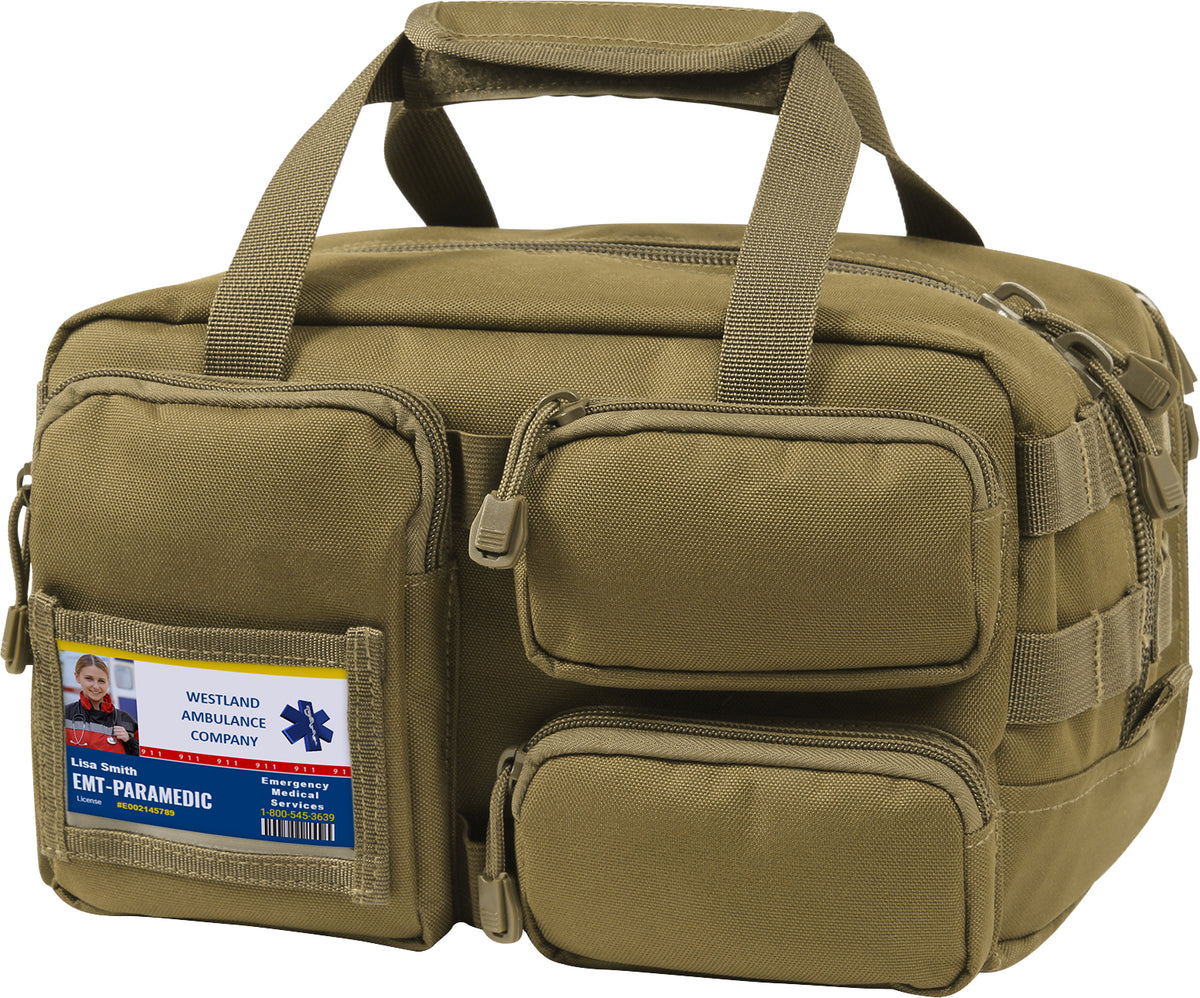 Tactical Trauma Kit 75 Piece MOLLE First Aid Kit Emergency Medical Survival Kit with Gear Bag