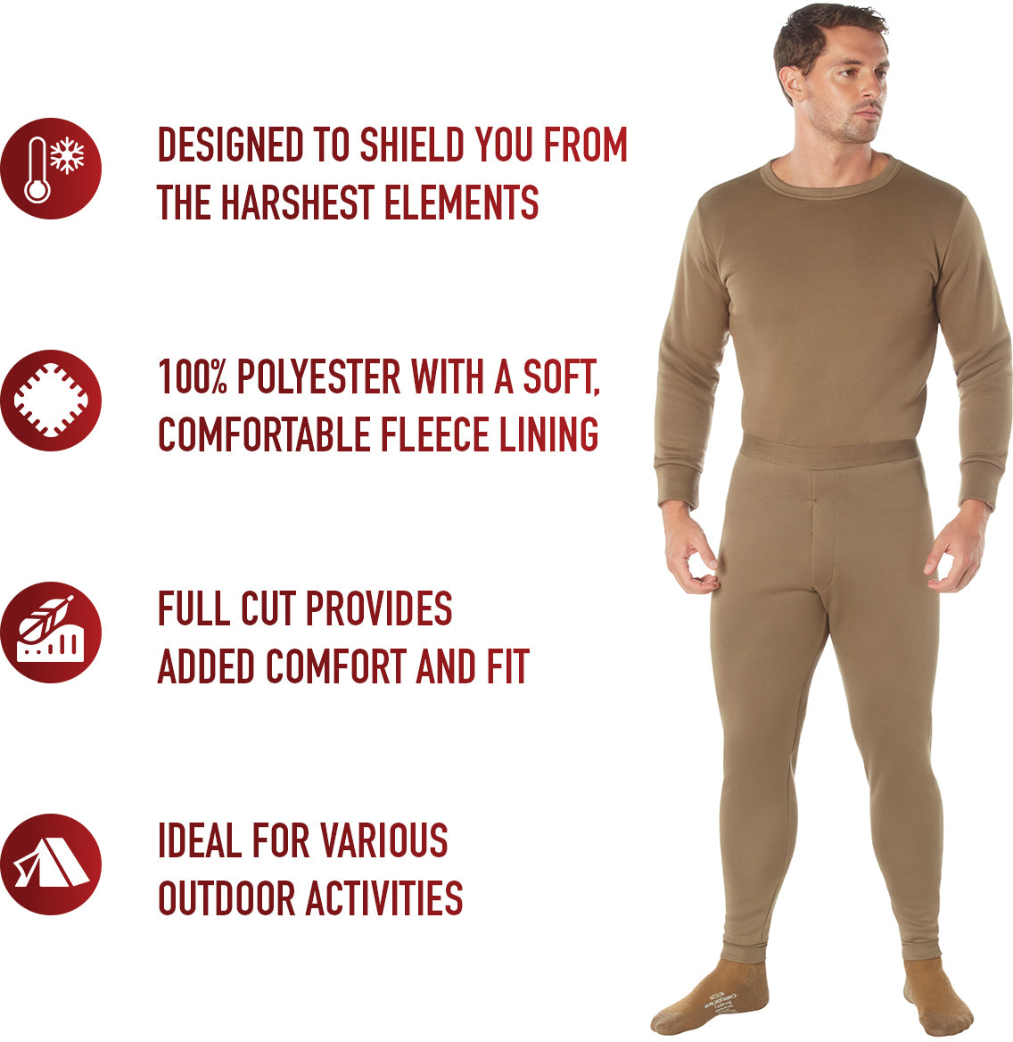 Coyote Brown ECWCS Poly Bottoms