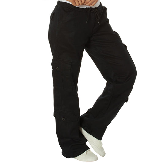 Black - Womens Vintage Paratrooper Fatigues