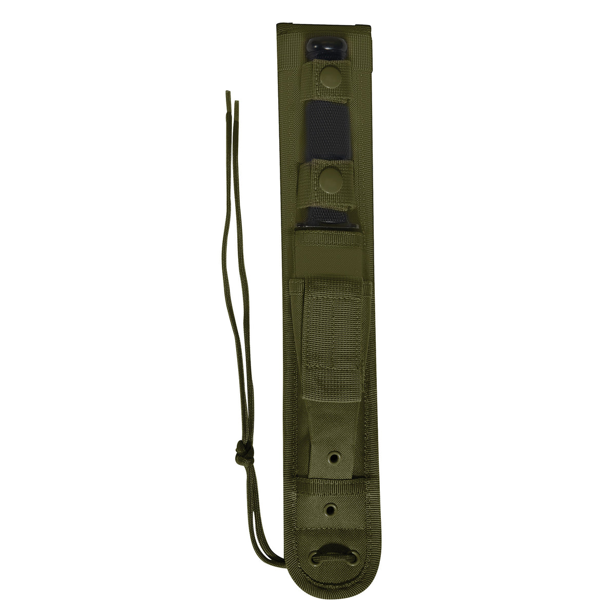 MOLLE Knife Sheath 7", Blade Cover Case Snap Closure Military Army